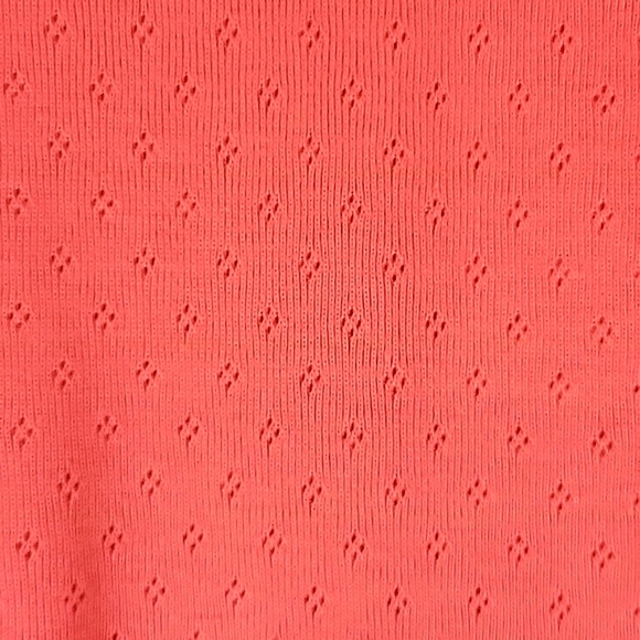 FDJ Womens Choral V-Neck with Lace Feature 3/4 Sleeve  Tee  Size M - Picture 9 of 9